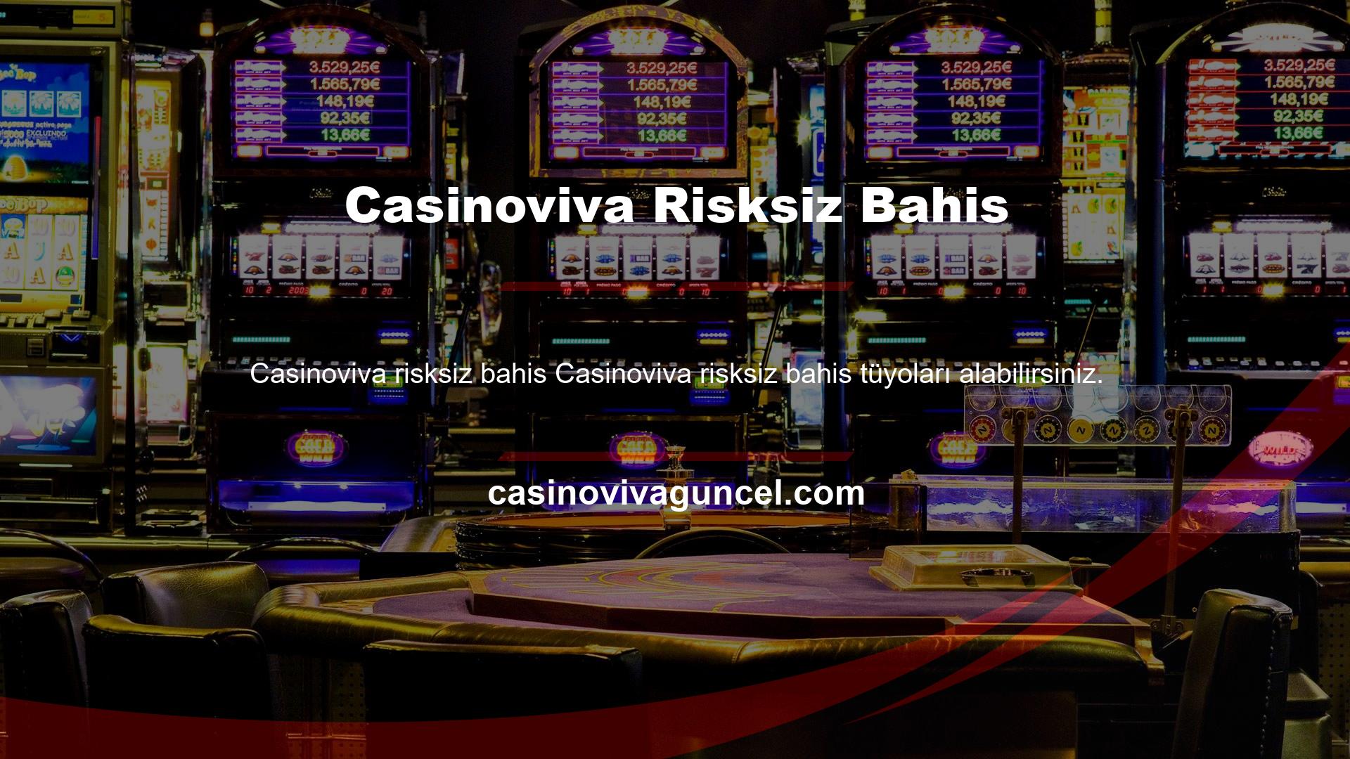 Casinoviva Risksiz Bahis