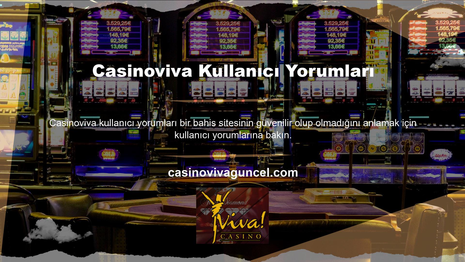 Casinoviva güvenebilir misin? Soruları yanıtlayarak üyelerin yorumlarını özelleştirmelerine yardımcı olun