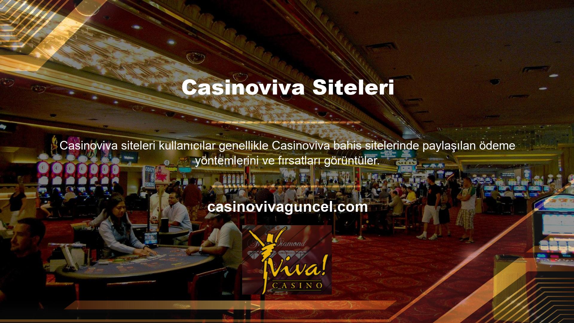 Casinoviva bahis sitelerinin son zamanlarda kabul edilen gerekli mobil ödeme seçeneklerine sahip olup olmadığı da sorgulanmaktadır