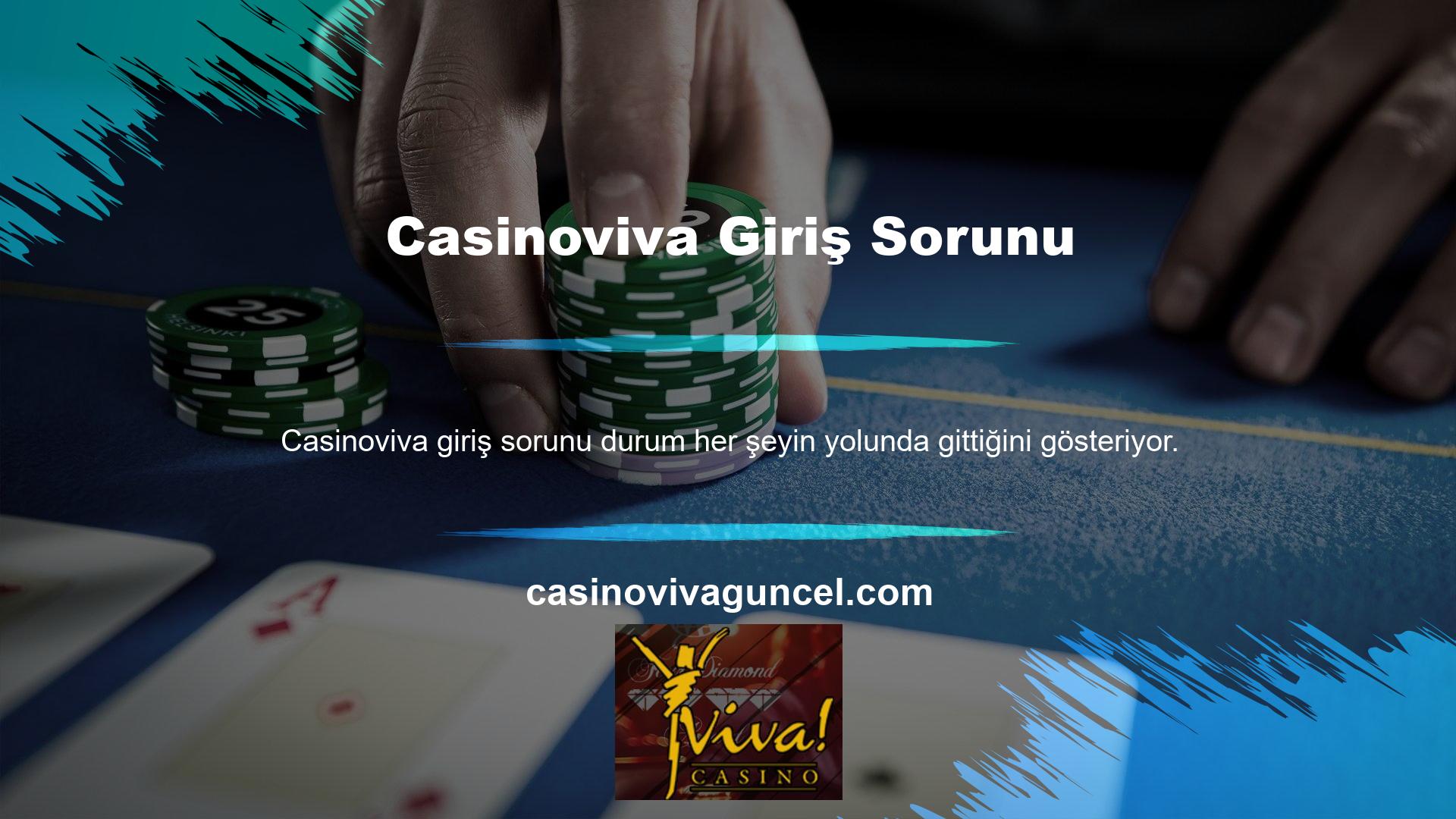 Casinoviva web sitesi, operatörlerin spor, oyun, sanal spor ve bingo üzerine bahis oynamak için kullanabileceği çevrimiçi bahis platformlarından biridir